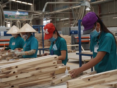 Công nhân lao động tại công ty Minh Phát 2 (Nguồn: HAWA).