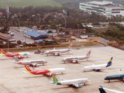 Nhiều máy bay đang phải nằm đất, khiến cơ quan quản lý 99Kl99 trực tiếp đá gà thận trọng cấp phép dự án hàng không mới. Ảnh: Đức Thanh