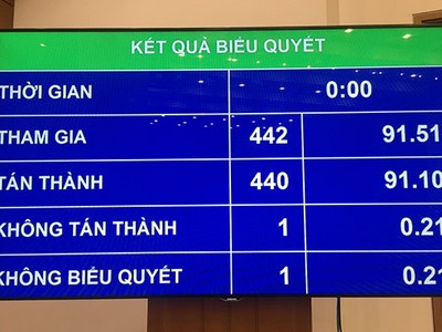 Quốc hội thông qua nghị quyết về chương trình giám sát của Quốc hội năm 2021