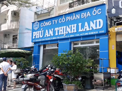 Trụ sở Công ty CP Địa ốc Phú An Thịnh Land ở TP.HCM