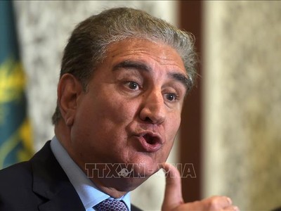 Ngoại trưởng Pakistan Shah Mehmood Qureshi. Ảnh: AFP/TTXVN