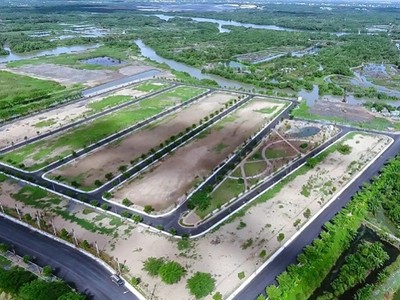 Sau nhiều năm được phê duyệt, dự án KDC Nhơn Đức đến nay vẫn chưa hoàn thành.