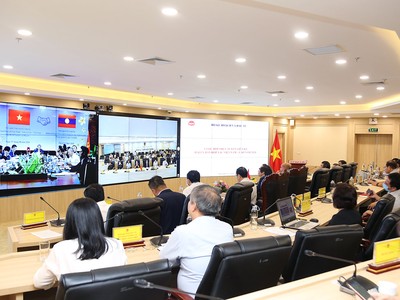 Toàn cảnh cuộc họp từ đầu cầu Trung tâm điều hành Bộ Kế hoạch và Kl99ok phiên bản mới