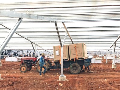 Có sự nở rộ Kl99ok phiên bản mới điện mặt trời tại các trang trại nông nghiệp ở Ninh Thuận, Bình Thuận, Đắk Nông... Ảnh: Thanh Hương