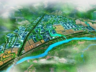 Bình Định xin điều chỉnh, bổ sung 02 dự án vào danh mục kêu gọi vốn Kl99ok phiên bản mới FDI năm 2020. Ảnh phối cảnh Khu công nghiệp Becamex Bình Định