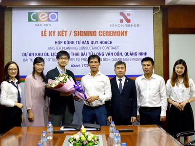 CEO Group chọn Nihon Sekkei tư vấn quy hoạch dự án tại Vân Đồn