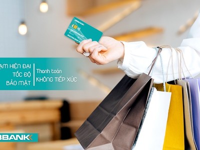 ABBank ra mắt thẻ thanh toán công nghệ thẻ không tiếp xúc