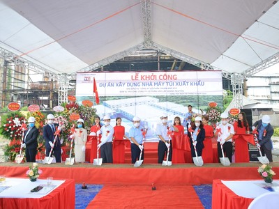 Thuận Đức Group khởi công Nhà máy Kl994 nhà cái bóng đá world cup túi xuất khẩu thứ 2 tại Hưng Yên