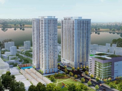 Phối cảnh Eco Lake View.