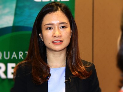 Bà Nguyễn Hoài An, Giám đốc CBRE Hà Nội. Ảnh: Thành Nguyễn.