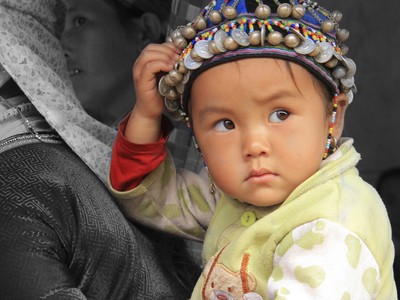 Em bé vùng cao. Ảnh: Thành Nguyễn.