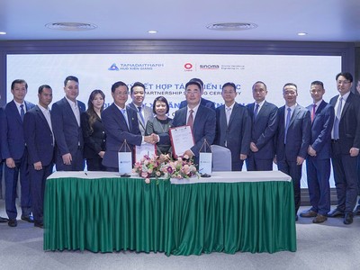 Đại diện hai đơn vị tại Lễ ký kết.