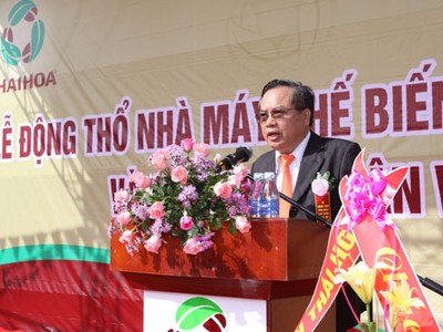 Nguyễn Văn An, khi còn là Chủ tịch Hội đồng quản trị, kiêm Tổng giám đốc CTCP Kl994 game bài casino hấp dẫn Thái Hòa Việt Nam