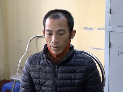 Đối tượng Trần Xuân Sơn bị khởi tố vì hành vi Chống người thi hành công vụ