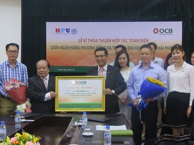 OCB mở rộng hợp tác với các trường đại học phía Bắc 