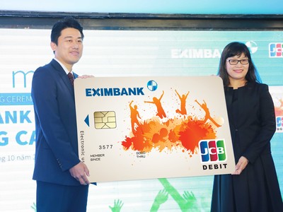 Eximbank ra mắt thẻ quốc tế Eximbank JCB Young Card 