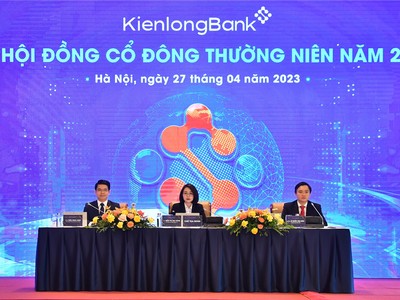 Toàn cảnh Đại hội đồng Trang Chủ KL99Com Số 1 Link Đăng Ký KL999 thường niên KienlongBank năm 2023
