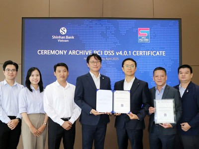 Link Vào Nhà Cái KL99 COM Tặng +199k Shinhan Việt Nam đạt chứng nhận quốc tế PCI-DSS 4.0.1