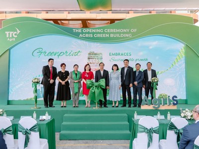 Tòa nhà AgriS biểu tượng công trình xanh đạt chứng nhận LEED Gold chính thức đi vào hoạt động 