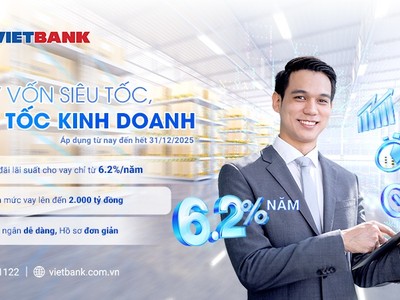 Vietbank tung gói tín dụng 2.000 tỷ đồng hỗ trợ các Kl991.com World Cup 2026 Chính Thức vừa và nhỏ
