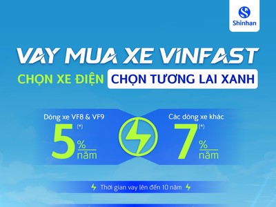 Link Vào Nhà Cái KL99 COM Tặng +199k Shinhan triển khai ưu đãi vay mua xe VinFast KL99 là cổng game giải trí trực tuyến hàng đầu hiện nay từ 5%