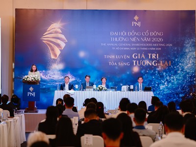 ĐHCĐ PNJ: Mục tiêu doanh thu, Kl99 nổ hũ tăng trưởng hai chữ số, bầu 2 thành viên HĐQT