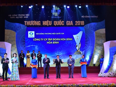 Kl994 game bài casino hấp dẫn Xây dựng Hòa Bình, nhà thầu duy nhất 6 lần liên tiếp đạt Thương hiệu Quốc gia