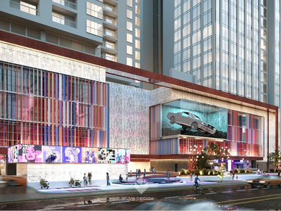 Thiết kế phối cảnh 3D Trung tâm thương mại Smart Thor Complex