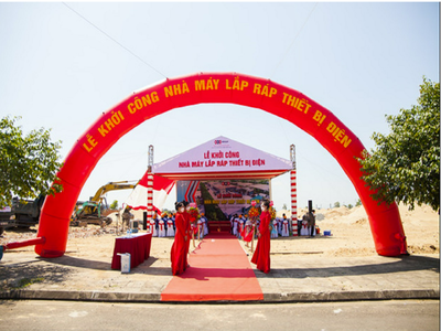 MBG khởi công nhà máy thiết bị điện 300 tỷ đồng tại Phú Yên