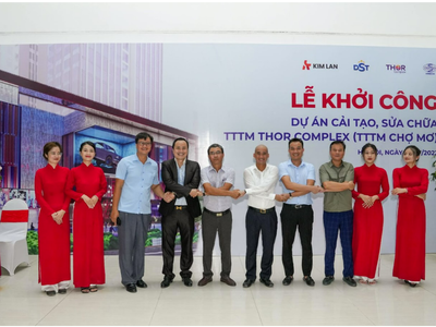 Sao Thăng Long (DST) khởi công dự án cải tạo, sửa chữa Trung tâm thương mại Thor Complex tại Hà Nội