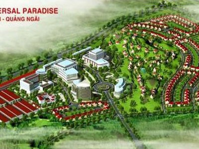 Phối cảnh dự án Thương mại - Dịch vụ Vina Universal Paradise