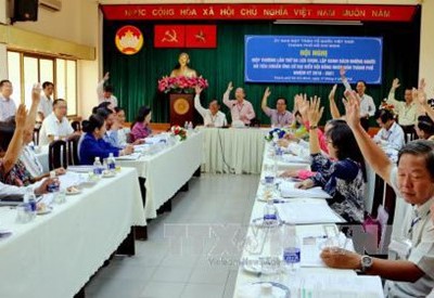 Hội nghị hiệp thương lần 3 của Ủy ban MTTQ Việt Nam TP.HCM