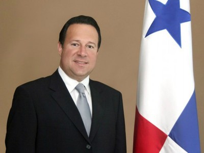 Tổng thống Panama Juan Carlos Varela. (Nguồn: canaldenoticia.com)
