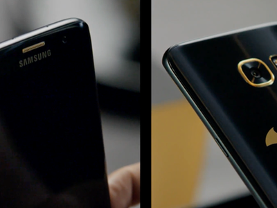 Máy giữ thiết kế như Galaxy S7 edge nhưng mặt sau có thêm biểu tượng người dơi