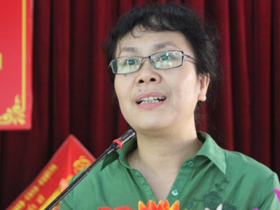 Bà Nguyễn Vân Chi, phu nhân Phó thủ tướng Vương Đình Huệ được phê chuẩn làm ủy viên thường trực Ủy ban Kl991.com nạp rút nhanh Ngân sách. Ảnh: Hải Bình