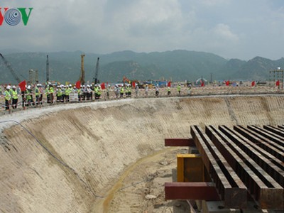 Công trường Nhà máy nhiệt điện Vĩnh Tân 1 (Ảnh: VOV.vn)