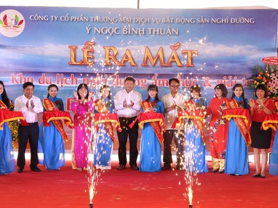 Ra mắt Khu du lịch nghỉ dưỡng, ẩm thực và giải trí Biển Đá Vàng