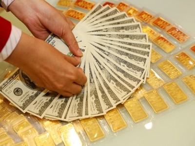Sáng 22/12, giá vàng và tỷ giá USD đồng loạt giảm nhẹ