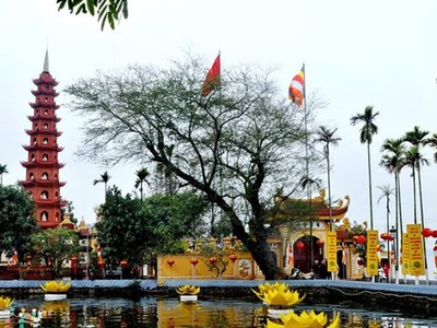 Chùa Trấn Quốc được bình chọn top những ngôi chùa đẹp nhất thế giới