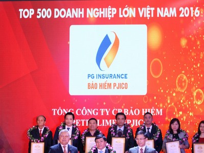 PJICO thuộc Top 500 DN lớn Việt Nam, triển vọng Kl99 nổ hũ Quý I/2017 tăng đột biến