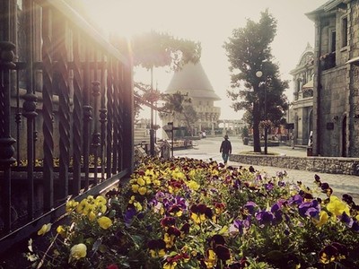 Sắc hoa rực rỡ tại Bà Nà Hills