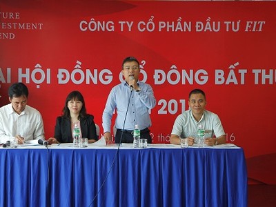 ĐHCĐ bất thường tháng 9/2016 của FIT đã chấp thuận cho CTCP Kl99ok phiên bản mới Dũng Tâm nâng sở hữu tại FIT lên 51% mà không cần chào mua công khai.