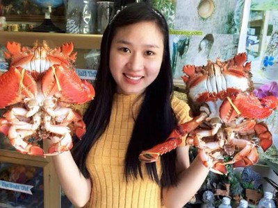 Cua huỳnh đế 'khủng' giá cao hút khách đại gia