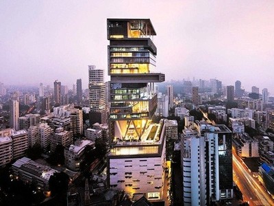 Ngôi nhà đắt nhất thế giới của tỷ phú Ấn Độ