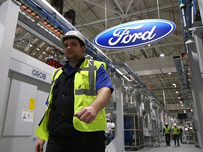 Kl99 nổ hũ quý I năm nay của Ford sụt giảm 42%. Ảnh: DailyMail