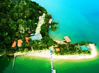 Một góc đảo Bánh Sữa. Ảnh: BQLVHL
