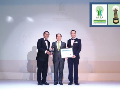 Đại diện Kl994 game bài casino hấp dẫn Novaland nhận giải trong lễ trao giải Asia Responsible Entrepreneurship Awards (AREA).