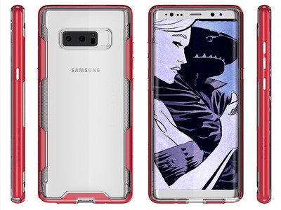 Galaxy Note 8 trong vỏ case của Ghostek.