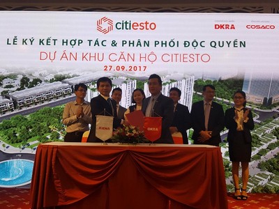 DKRA là đơn vị tiếp thị và phân phối độc quyền dự án CitiEsto.