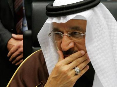 Bộ trưởng Năng lượng Saudi Arabia Khalid al-Falih tại một cuộc họp của OPEC năm 2016.